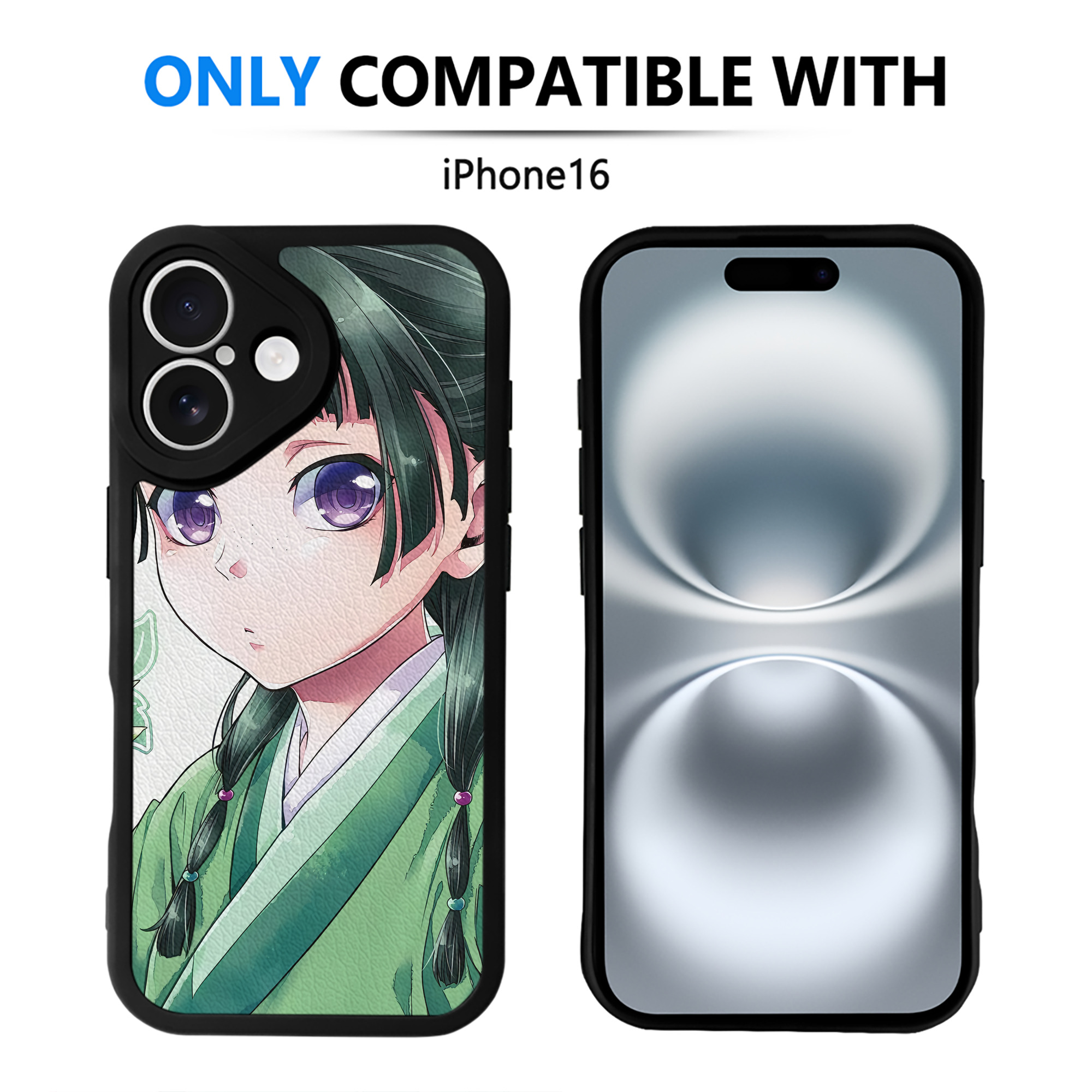 薬屋のひとりごと The Apothecary Diaries 【iPhone 16シリーズ対応】シリコンスマホケース（レザー調） 材質：シリコン